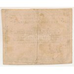 1849. Eger Augusztus 15. 5kr "Eger városa pénztári utalványa" "2230" fekete kézi sorszámmal és aláírással T:F fo...