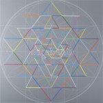 Ottó László (1966-): Yantra-yajna (1), 2014. Akril, vászon, jelzett a hátoldalán. 90×90 cm. A művész jelenleg Sulzburg...