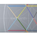 Ottó László (1966-): Yantra-yajna (1), 2014. Akril, vászon, jelzett a hátoldalán. 90×90 cm. A művész jelenleg Sulzburg...