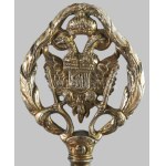 Kamaráskulcs, Mária Terézia (1740-80) és II. József (1780-90), "csillag" jellel a kulcstollon, kopással, h: 18 cm //...