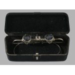 Carl Zeiss órás nagyító szemüveg, állítható, 2,3x nagyítás, jó állapotban, eredeti tokjában. /// Carl Zeiss watchmaker...