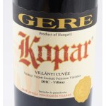 2006 Gere Kopar villányi cuvée,(Cabernet Franc 52%, Merlot 46%, Cabernet Sauvignmon 2%)...