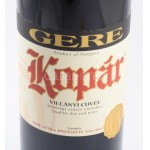 2003 Gere Kopár, villányi cuvée, pincében, szakszerűen tárolt, bontatlan palack száraz vörösbor,14,5%, 0,75 l. ...