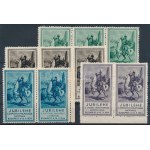 1934 Jubilehe 10 db levélzáró