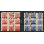 Budapesti Orvosi Kamara 2 db levélzáró 9-es tömb