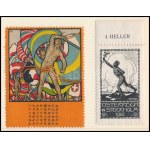 1912 2 db stockholmi olimpiai levélzáró