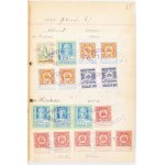 1925 Forgalmi adó könyv a Korona infláció időszakából...