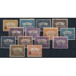 Nagykőrös 14 db városi illetékbélyeg