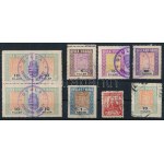 Gyula 10 db városi illetékbélyeg