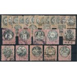 1883 27 db okmánybélyeg