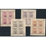 Szikszó 4 db vigalmi adó négyestömb