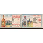 cca 1927-1930 Elek Arthur húsvéti bor és ital árjegyzéke. Bp.,én.,Magyar Földrajzi Intézet Rt....