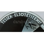 cca 1930-1940 "Tessék Elsötétíteni! Schmoll" reklám korong, jelzett a nyomaton (Bojti), papír (nyomat), üveg korong...