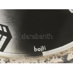 cca 1930-1940 "Tungsram Krypton" reklám korong, jelzett a nyomaton (Bojti), papír (nyomat), üveg korongok...