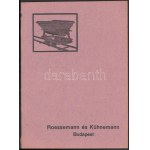 ca 1900 Mezei-, erdei és iparvasutak, szabványos nyomtávolságú csatlakozó vágányok. A Rosemann &amp...