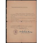 1944 Bp., M. kir. vallás...