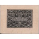 1920 A Fehér sirály cserkészcsapat 10 éves jubileumi tablója. Fotó, kartonon 33x25 cm