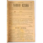 1914-1915 Tábori Ujság 78 db egybekötött száma, Przemyśl, 1914. okt. 15. - 1915. márc. 14., benne az I...