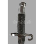 Osztrák-magyar 1873M Werndl bajonett / puskaszurony, látható jelzés és hüvely nélkül, kissé rozsdafoltos...