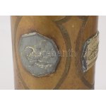 1915-1916 I. világháborús lövegváza, osztrák-magyar 8 cm Feldkanone M. 5 (1905-ös mintájú 8 cm-es tábori löveg...