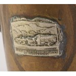 1915-1916 I. világháborús lövegváza, osztrák-magyar 8 cm Feldkanone M. 5 (1905-ös mintájú 8 cm-es tábori löveg...