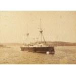 cca 1890-1900 SMS Kaiser Franz Joseph I, az Osztrák-Magyar Cs. és Kir. Haditengerészet (K. u. k. Kriegsmarine) I...