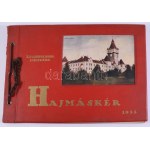 1933 Hajmáskér, "Legjobbjaink emlékére", a hajmáskéri tüzérségi kiképző laktanya albuma, egészoldalas fekete...