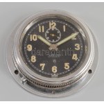 cca 1940 Angelus 8 napos katonai rádióállomás óra. Jó állapotban, működik, d: 6,5 cm