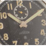 cca 1940 Angelus 8 napos katonai rádióállomás óra. Jó állapotban, működik, d: 6,5 cm