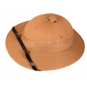 ca 1970 Vietnámi trópusi kalap. Szép állapotban, jelzett / Vietnamese pith helmet.