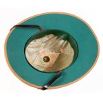 ca 1970 Vietnámi trópusi kalap. Szép állapotban, jelzett / Vietnamese pith helmet.