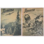 1942-1943 Magyar Szárnyak folyóirat 10 száma. 1942. szept. 15., október 1., 15., december 15. (V. évf. 18-20,24. számok...