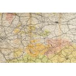 Közép-Európa vasúttérképe. H[ermann] Müller Karte der Eisenbahnen Mittel-Europa...
