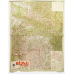 1942 Radnai-havasok (Erdély) térképe, 1942. május 1-i határokkal, 1 : 200.000, Bp., M. Kir. Honvéd Térképészeti Intézet...