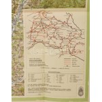 1942 Radnai-havasok (Erdély) térképe, 1942. május 1-i határokkal, 1 : 200.000, Bp., M. Kir. Honvéd Térképészeti Intézet...