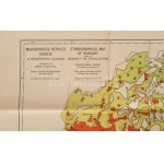 cca 1920 Magyarország néprajzi térképe a népsűrűség alapján. Szerk. gróf Teleki Pál...