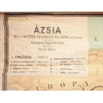 1926 Ázsia jellemzőbb gerinces állatai, tervezte: Baloghné Hajós Terézia, rajzolta: Bálint János. Bp., M. Kir...