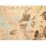 1926 Ázsia jellemzőbb gerinces állatai, tervezte: Baloghné Hajós Terézia, rajzolta: Bálint János. Bp., M. Kir...