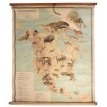 1926 Északamerika jellemzőbb gerinces állatai, tervezte: Baloghné Hajós Terézia, rajzolta: Bálint János. Bp., M. Kir...