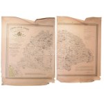 A Magyar Korona országai tűzállóságra megvizsgált anyagjainak átnézetes térképe. A földmívelésügyi m. kir...