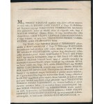 1822 Gróf Pálffy Leopold (Lipót) (1746-1825) Pozsony (Felvidék) kir...