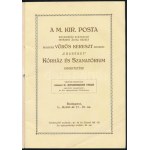 cca 1914 A M. Kir. Posta Magyar Vörös Kereszt Egyleti Erzsébet Kórház és Szanatórium Bp. Győri út 17-19...