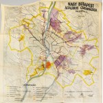 Szendy Károly: Tanulmány Nagy-Budapestről. Megalkotásának előfeltételeiről és lehetőségeiről. [Két kötetbe kötve.] Bp....