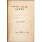 Csoma József: A magyar heraldika korszakai. Bp., 1913., MTA,(Hornyánszky V-ny.), 158 p. Első kiadás...