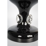 Goblet, Tarnowiec Glassworks - Jerzy Słuczan Orkusz - Black