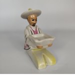 "Chinese Man" Figurine - Soapstone, Katowice