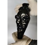 Signed Ceramic Mask - Designed by Elżbieta Piwek-Białoborska - One-of-a-Kind