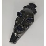 Signed Ceramic Mask - Designed by Elżbieta Piwek-Białoborska - One-of-a-Kind
