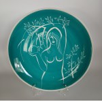 New Look "Pikasiak" Decorative Platter - Wałbrzych Porcelain - Ewa W Raju