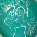 New Look "Pikasiak" Decorative Platter - Wałbrzych Porcelain - Ewa W Raju